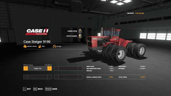 FS19 – Casesteiger 9190 Ve V1