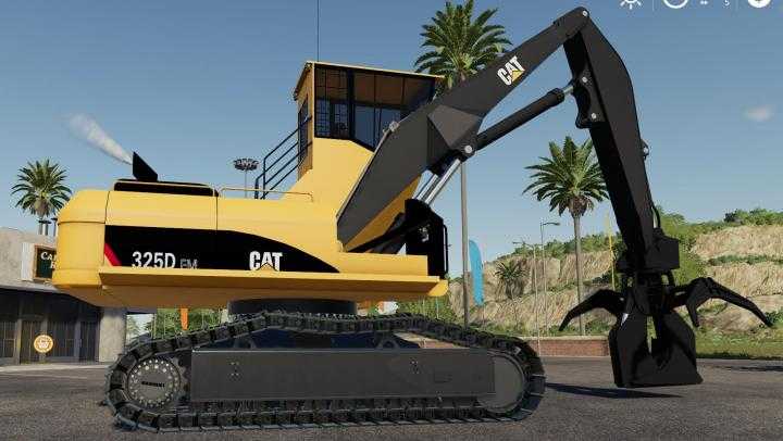 FS19 – Cat 325D Fm Buttntop V1