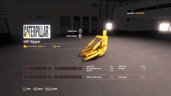 FS19 – Cat D8T Dozer Strobes V1