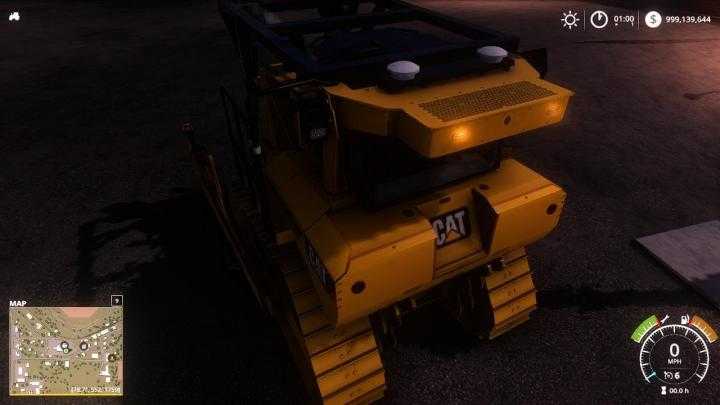 FS19 – Cat D8T Dozer Strobes V1