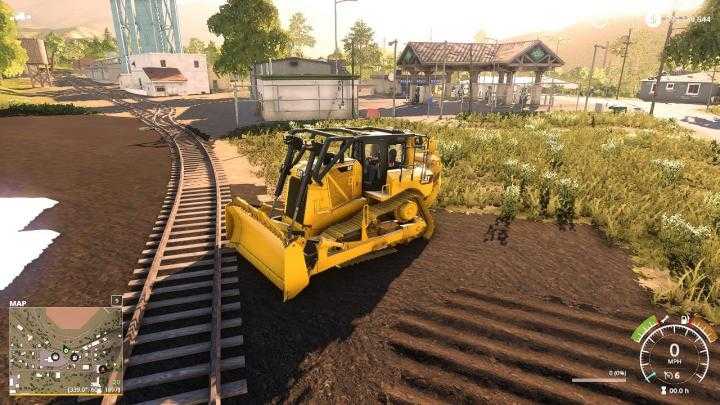 FS19 – Cat D8T Dozer Strobes V1