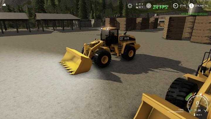 FS19 – Cat Front Loader V1