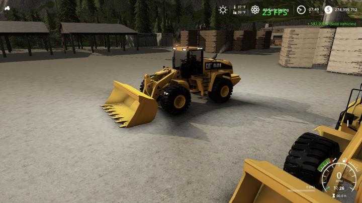 FS19 – Cat Front Loader V1