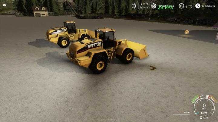 FS19 – Cat Front Loader V1