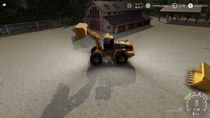 FS19 – Cat Front Loader V1