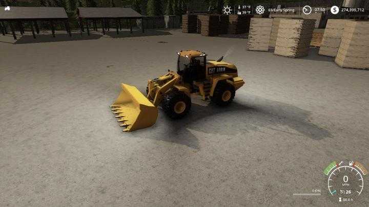 FS19 – Cat Front Loader V1