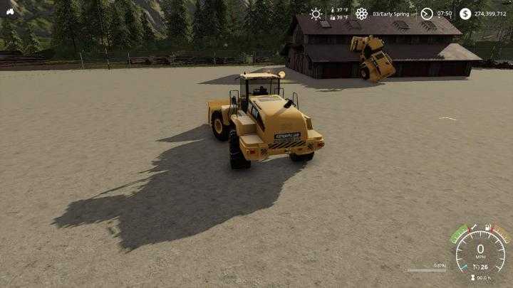 FS19 – Cat Front Loader V1