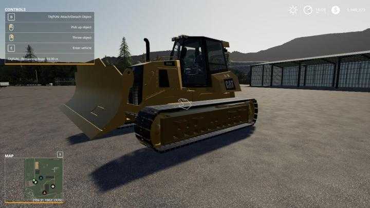 FS19 – Catepillar Dk6 Blade V1