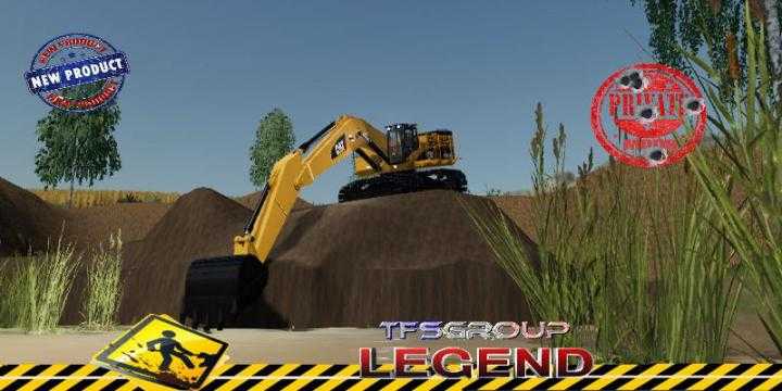 FS19 – Caterpillar 390F Excavator V1.5