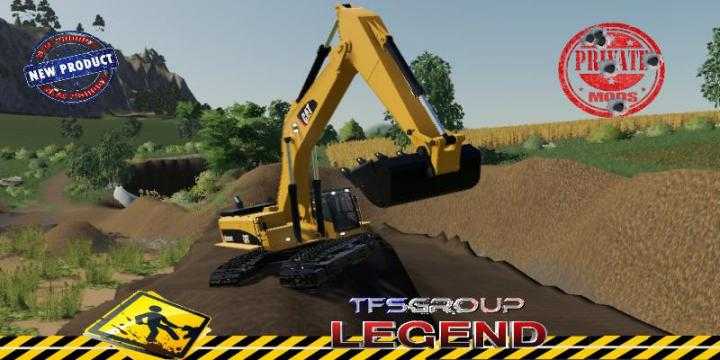 FS19 – Caterpillar 390F Excavator V1.5