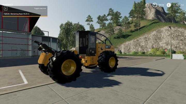 FS19 – Caterpillar 535D Winch Skidder V1