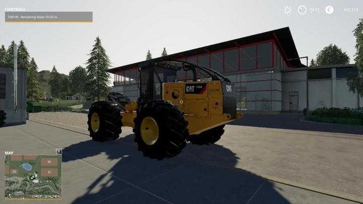 FS19 – Caterpillar 535D Winch Skidder V1