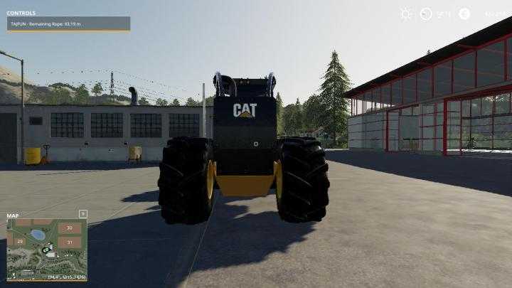 FS19 – Caterpillar 535D Winch Skidder V1