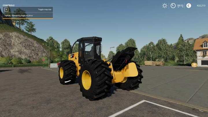 FS19 – Caterpillar 535D Winch Skidder V1