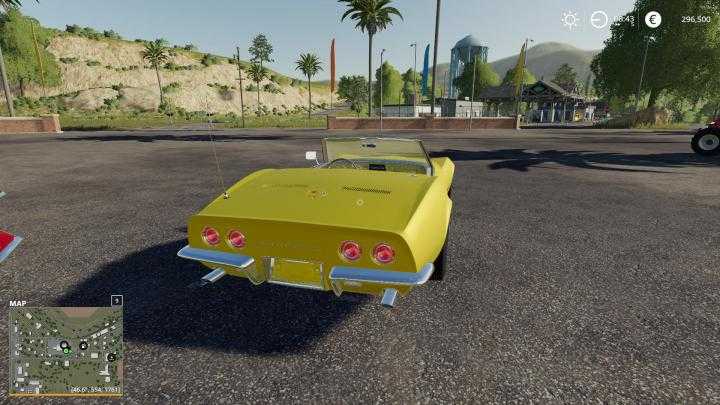 FS19 – Chevrolet Corvette C3 1968 V1 - Mody-FS.ru