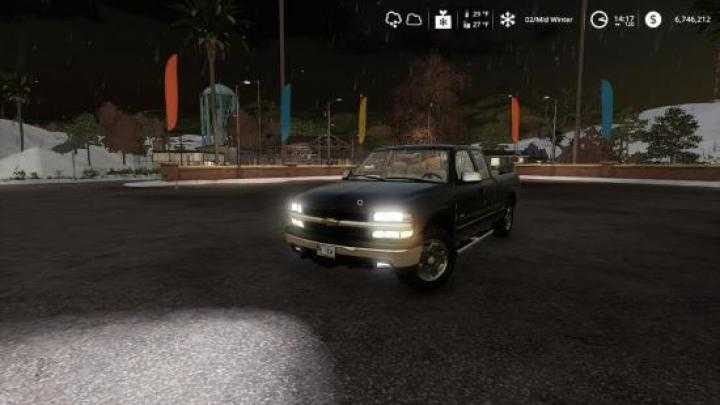 FS19 – Chevy Silverado 1500 Plow V1