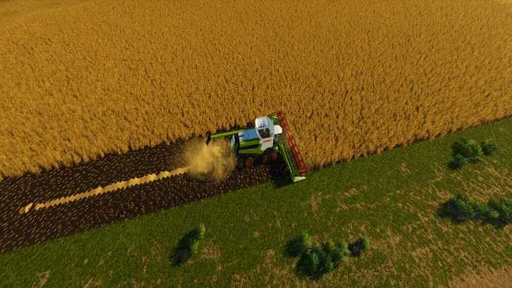 Chopped Straw For Harvesters V1.0 FS19