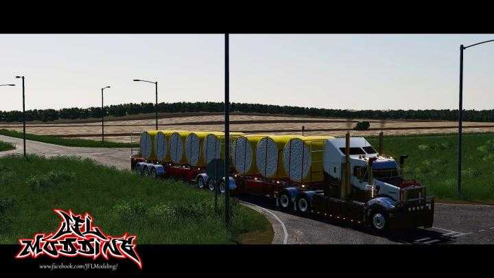 FS19 – Cimc Flatdeck Trailer Pack V1