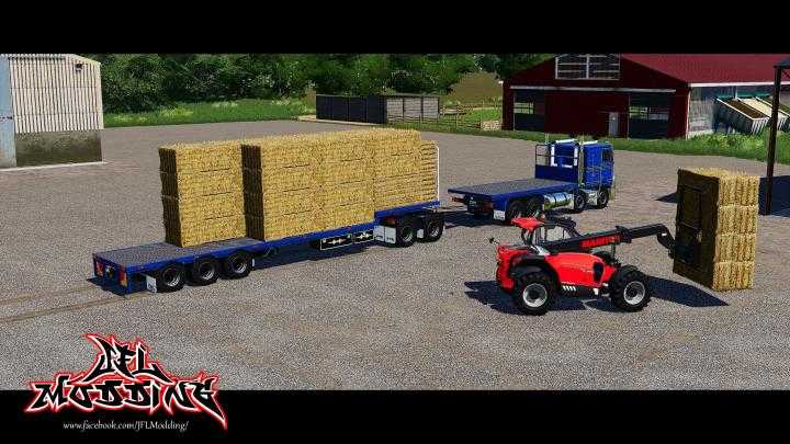 FS19 – Cimc Flatdeck Trailer Pack V1