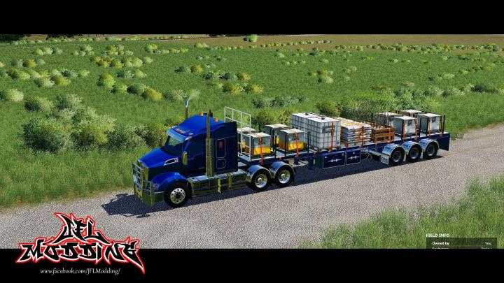 FS19 – Cimc Flatdeck Trailer Pack V1