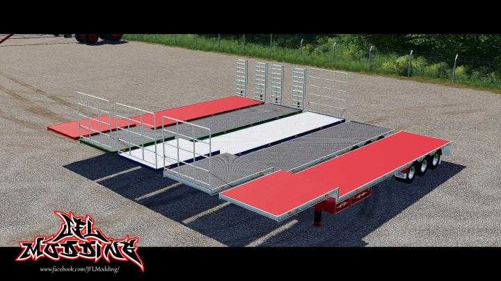 FS19 – Cimc Flatdeck Trailer Pack V1