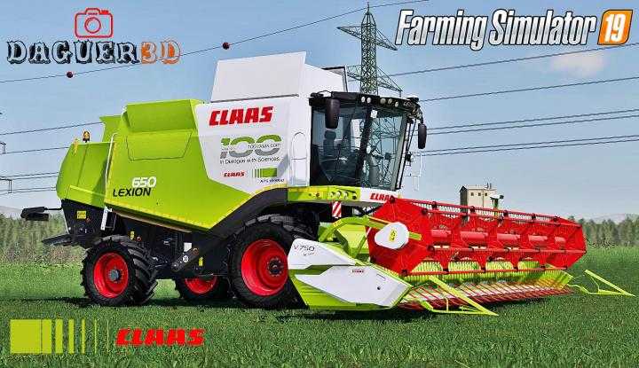 FS19 – Claas Lexion 600 Series (Old Generation) V2