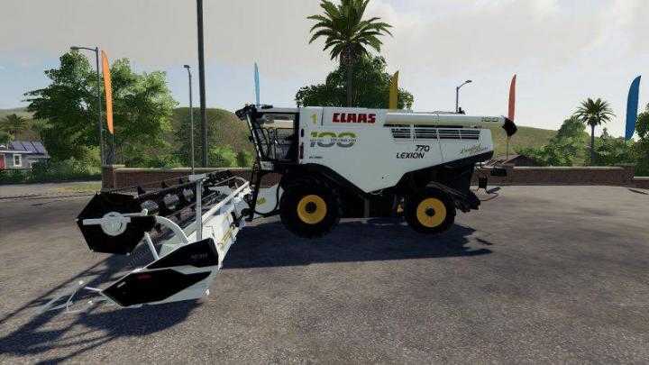 FS19 – Claas Lexion 700 100Th Aniversary Edition V1