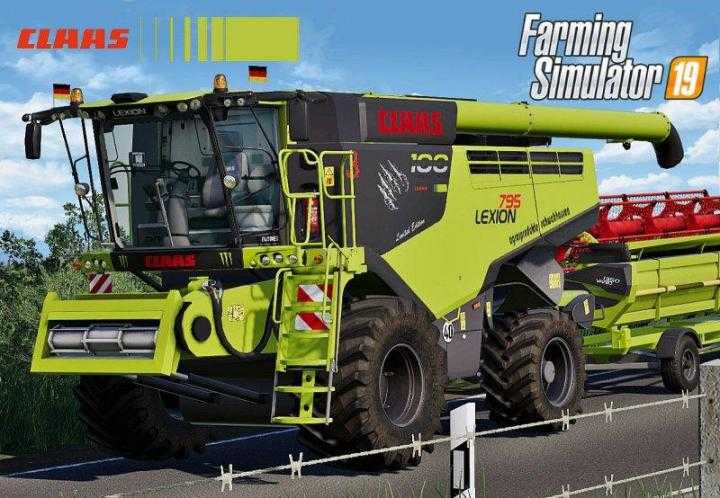 FS19 – Claas Lexion 795 Monster Limited Edition V1