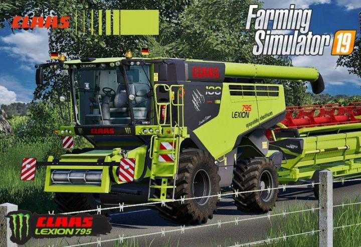 FS19 – Claas Lexion 795 Monster Limited Edition V2