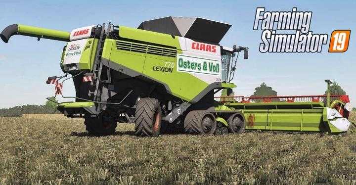 FS19 – Claas Lexion Osters & Voss Edition V1