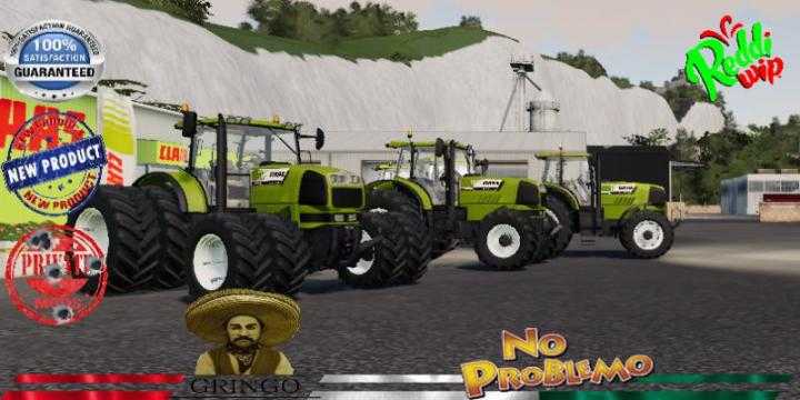 FS19 – Claas Super Eixo Fulltrack V2