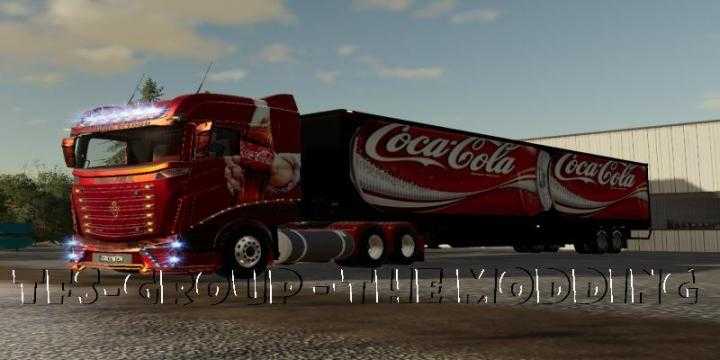 Coca Cola Trailer V2.0 FS19