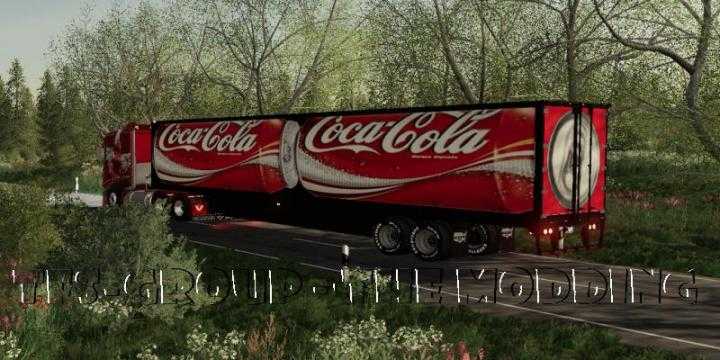 Coca Cola Trailer V2.0 FS19