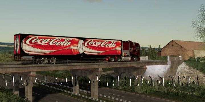 Coca Cola Trailer V2.0 FS19