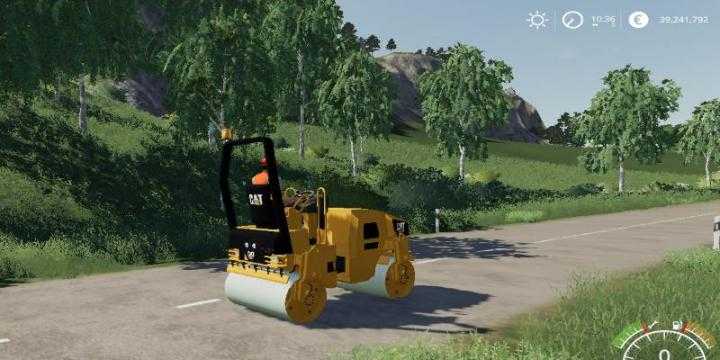 FS19 – Compacteur Caterpillard Cb32 V1.5