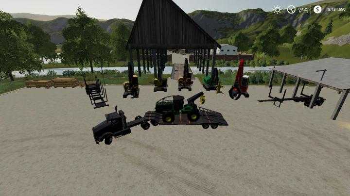 FS19 – Complete Fdr Logging Equipment Pack V4.0.2