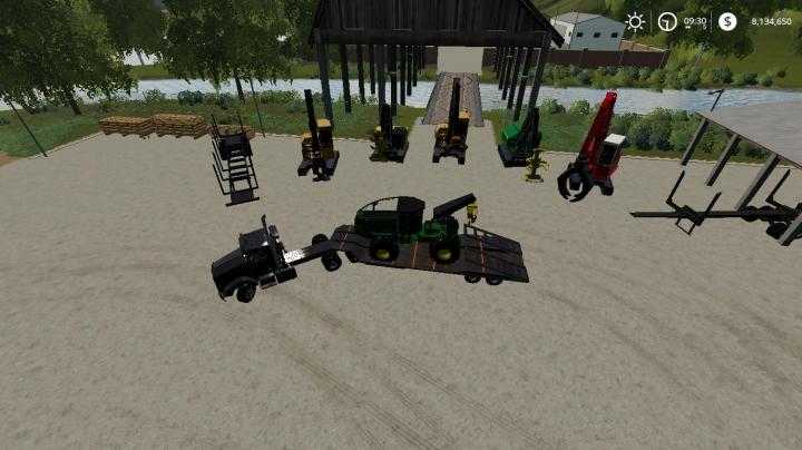 FS19 – Complete Fdr Logging Equipment Pack V4.0.2