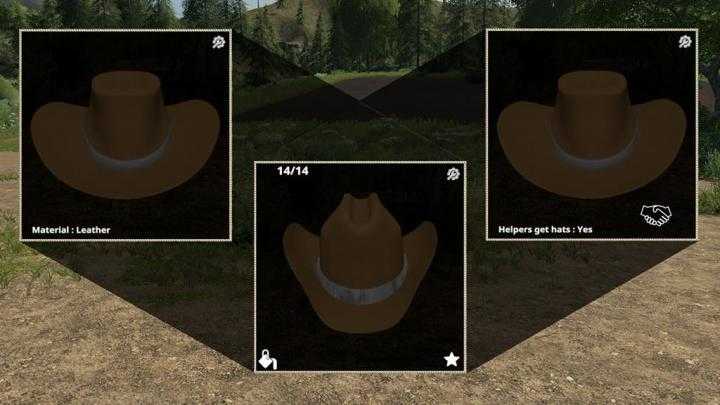 FS19 – Cowboy Hat V1.0.2.0