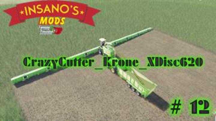 FS19 – Crazycutter Krone Xdisc620 V1