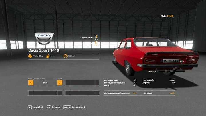 FS19 – Dacia 1410 Sport V1