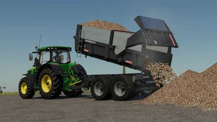 FS19 – Dangreville Polydrack Plus 418A Trailer V1