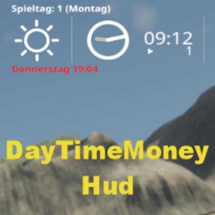 FS19 – Daytimemoney Hud V0.2 Beta