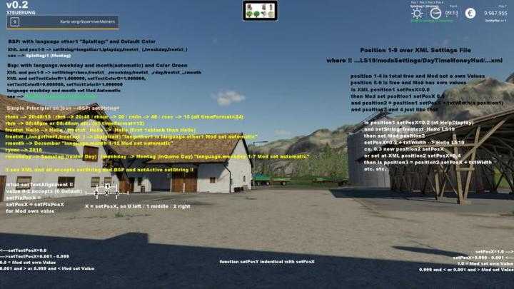 FS19 – Daytimemoney Hud V0.2 Beta