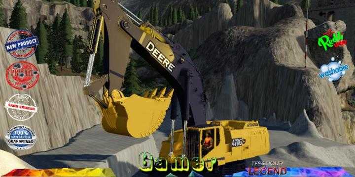 FS19 – Deere 470G Excavator V1.5