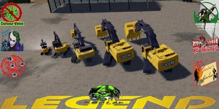 FS19 – Deere Big Excavator 870G V1.5