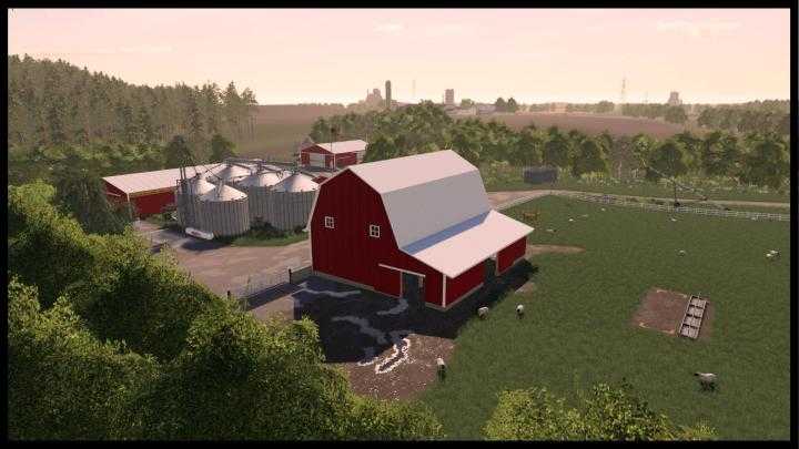 FS19 – Deere Country Usa Map V1