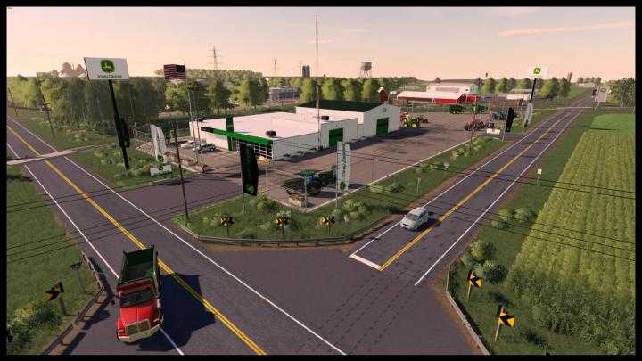 FS19 – Deere Country Usa Map V1
