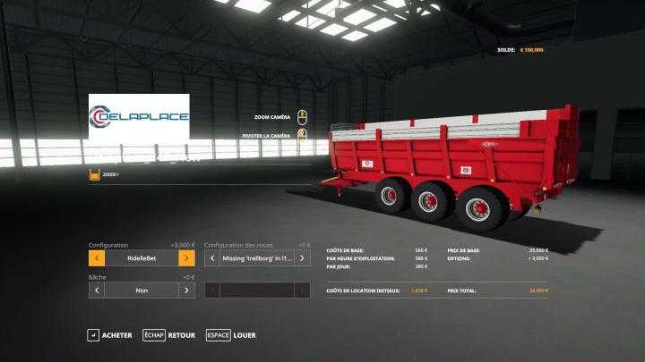 FS19 – Delaplace Benne Pack V1