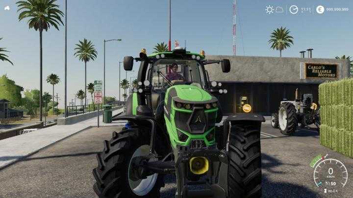 FS19 – Deutz-Fahr 6Ttv Tractor V1