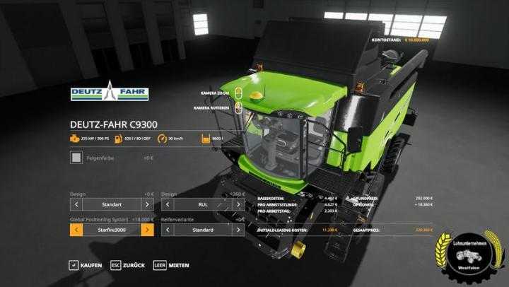 FS19 – Deutz-Fahr C9300 V1